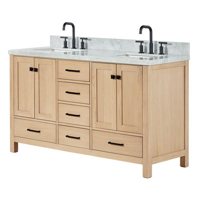 Ensemble de meuble-lavabo double 61 po Cambridge