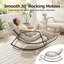 Méridienne surdimensionnée d'intérieur avec coussin et repose-pieds Papasan-230294935