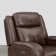Genuine Leather Zero Wall Power Recliner with Adjustable Headrest