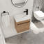 18'' Bathroom Vanity With Resin Basin & Soft-Close Door, Modern Distinction, Ample Storage, Imitative Oak 18'', Sink, , Colour-121364580