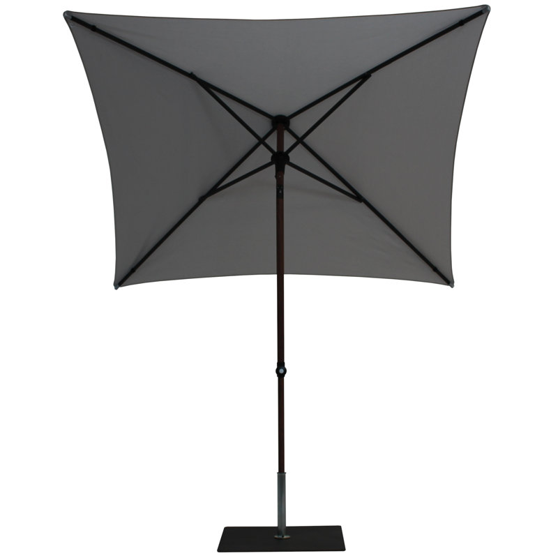 Aolaith 200cm Market Parasol, Grey