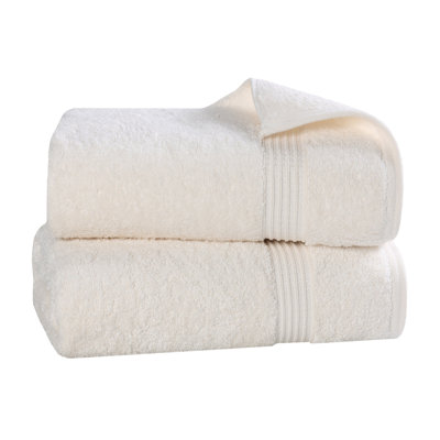 Oleg Heritage Certified Egyptian Cotton Soft Absorbent Luxury Bath Sheet or Towel Set