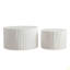Ensemble de 2 tables basses rondes Nesting