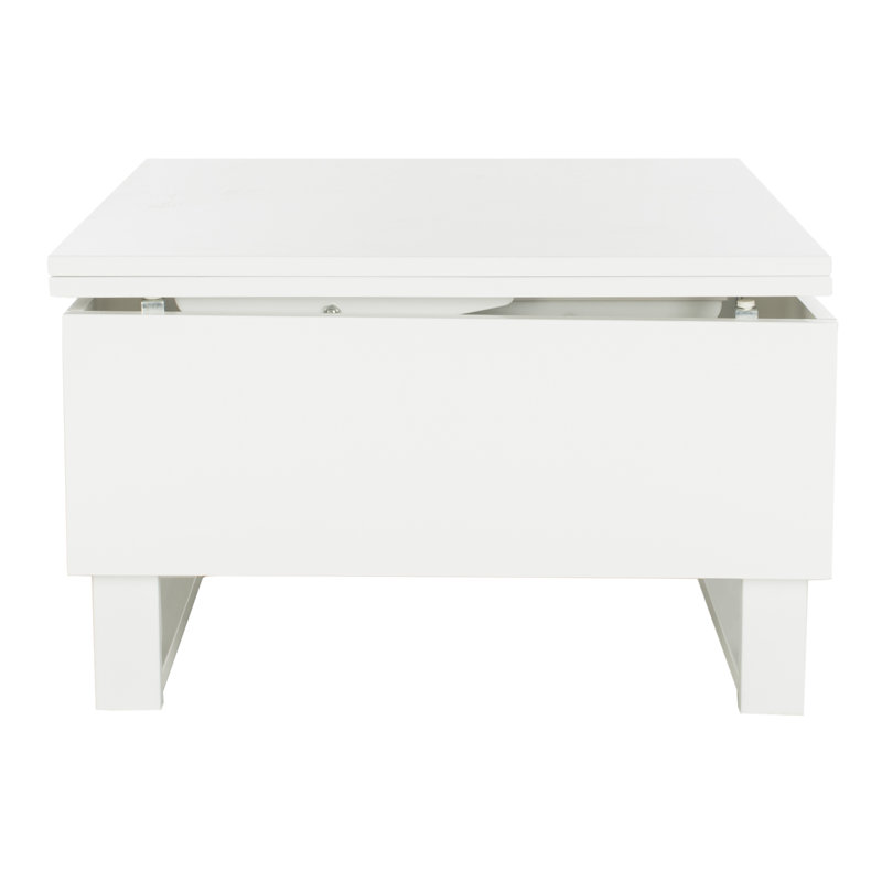Table basse, blanc