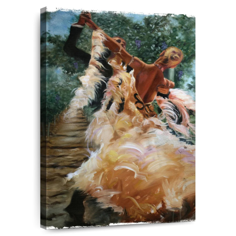 Enn Ballroom Dance, 36" H x 24" W