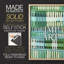 Motif bleu sarcelle I, reproduction encadrée - bois massif-195899286