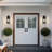 2-Light 20 In. Black Large Outdoor Wall Light Fixture, Waterproof Wall Lantern Sconce Farmhouse Hardwired Wall Mounted Front Door Porch Light (Set of 2)
