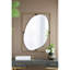 Miroir coquelicot 30x1x40 "en métal doré