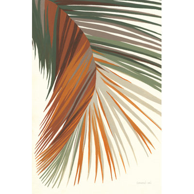 Retro Big Leaf II by Danhui Nai - Wrapped Canvas Painting