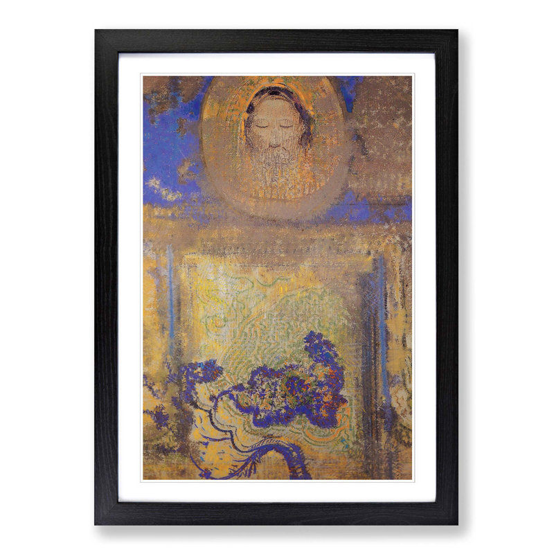 Odilon Redon - Single Picture Frame Painting, Black