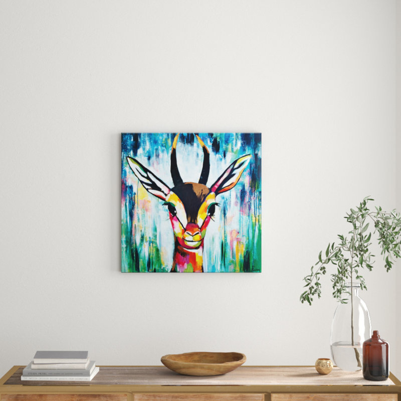 Giselle by Amira Rahim - Print on Canvas, 76cm H x 76cm W x 3.8cm D