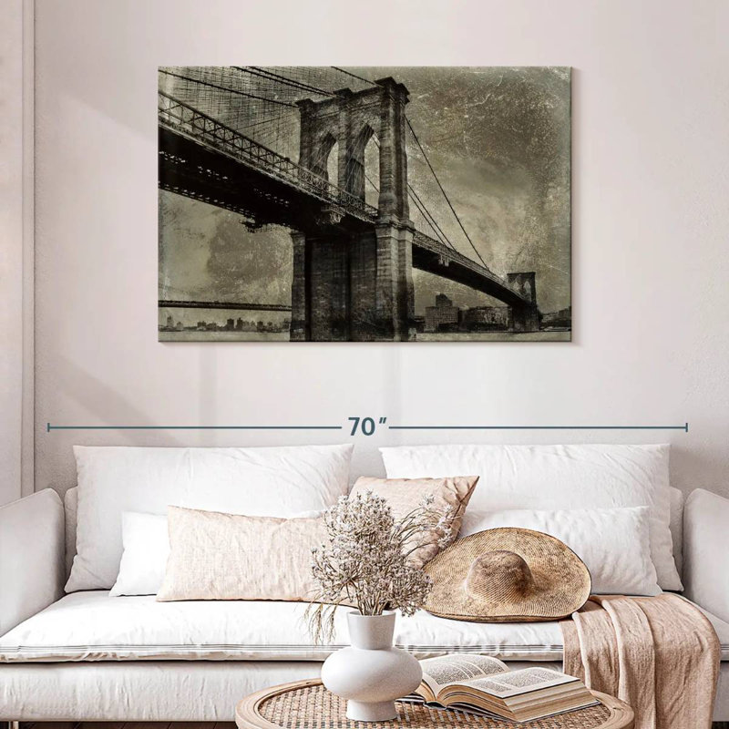 Lilie Bridge I, 30" H x 45" W