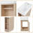 Onel 20'' Single Bathroom Vanity with Ceramic Top-1026507392