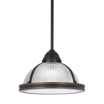 1 - Light Single Dome Pendant