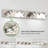 4-Light Brushed Nickel LED Bathroom Vanity Light with 5 Selectable Light Colors 5CCT and 350° Rotatable Heads-927324858-927324857