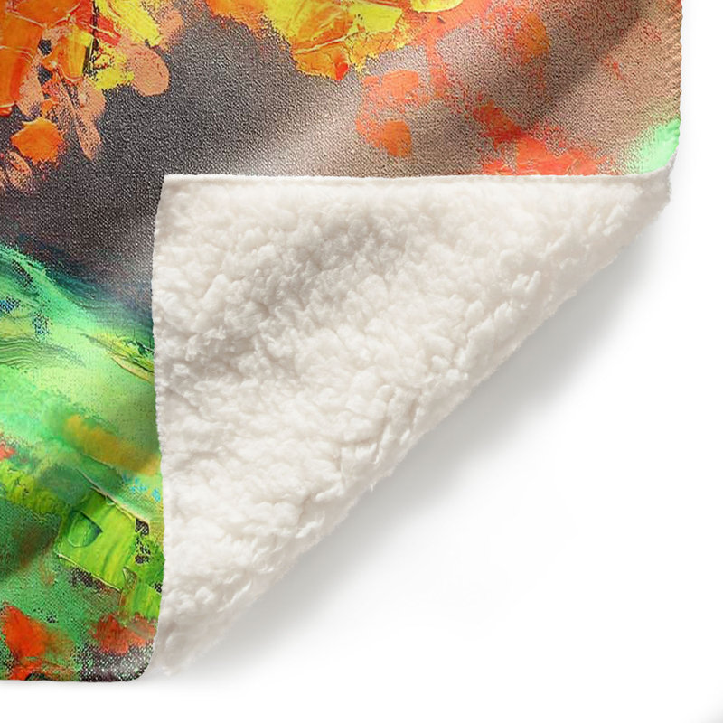  Couverture douce en sherpa, 68 po x 80 po