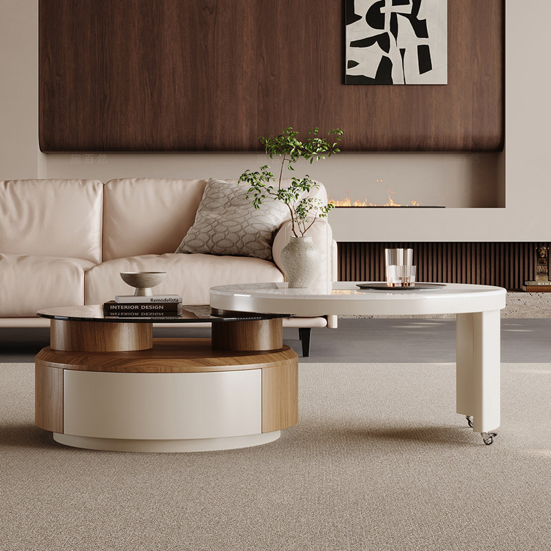 Table basse rotative Creamy Breeze Light