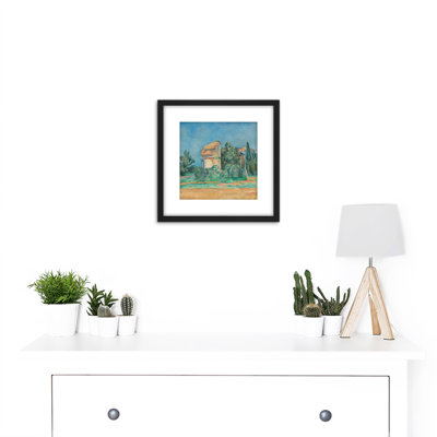 Cezanne Pigeon Tower At Bellevue - Single Picture Frame Painting