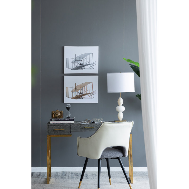 Ensemble de 2 grands diptyques rectangulaires