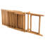 Santiago 161cm Long Reclining Teak Single Chaise