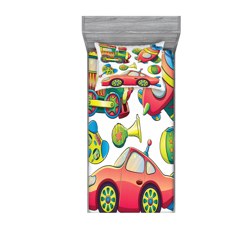 Microfiber Sheet Set, Twin XL Sheet Set with 1 Pillowcase