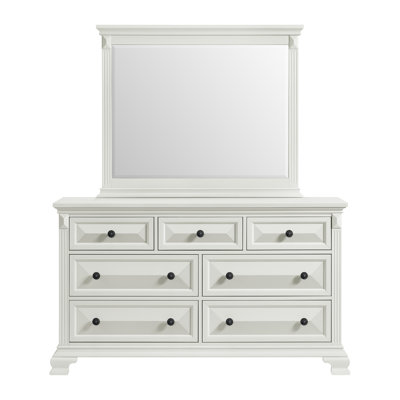 Ensemble commode et miroir
