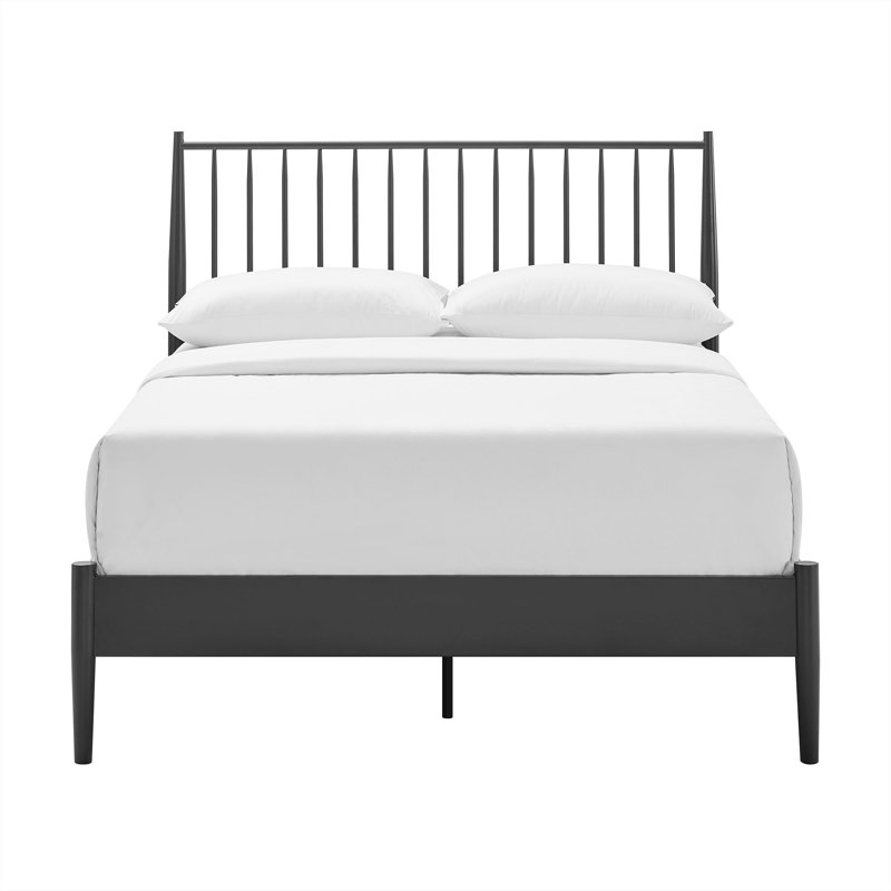 Adair Spindle Metal Platform Bed, Full