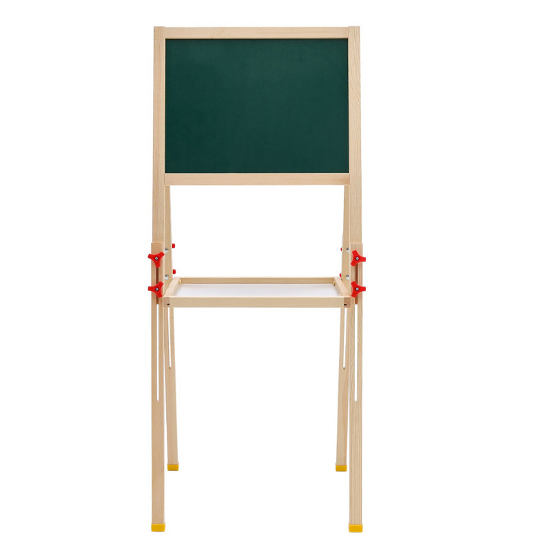 Mykerria 17 Stories Adjustable Wood Board Easel
