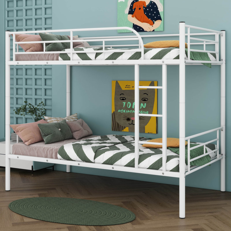 Lit superposé simple Amilyn Kids, Blanc