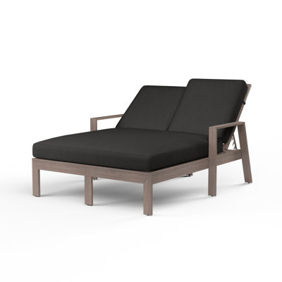 Laguna Double Reclining Chaise Lounge with Cushion