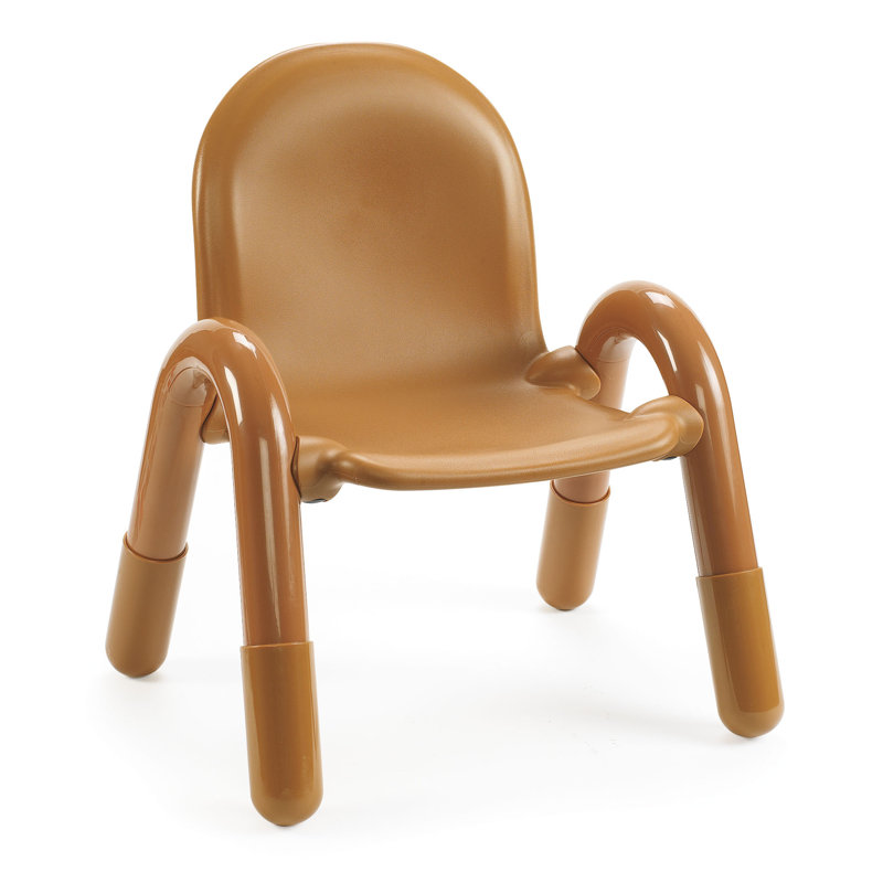 Chaise préscolaire Baseline, 5 po, Brun caramel