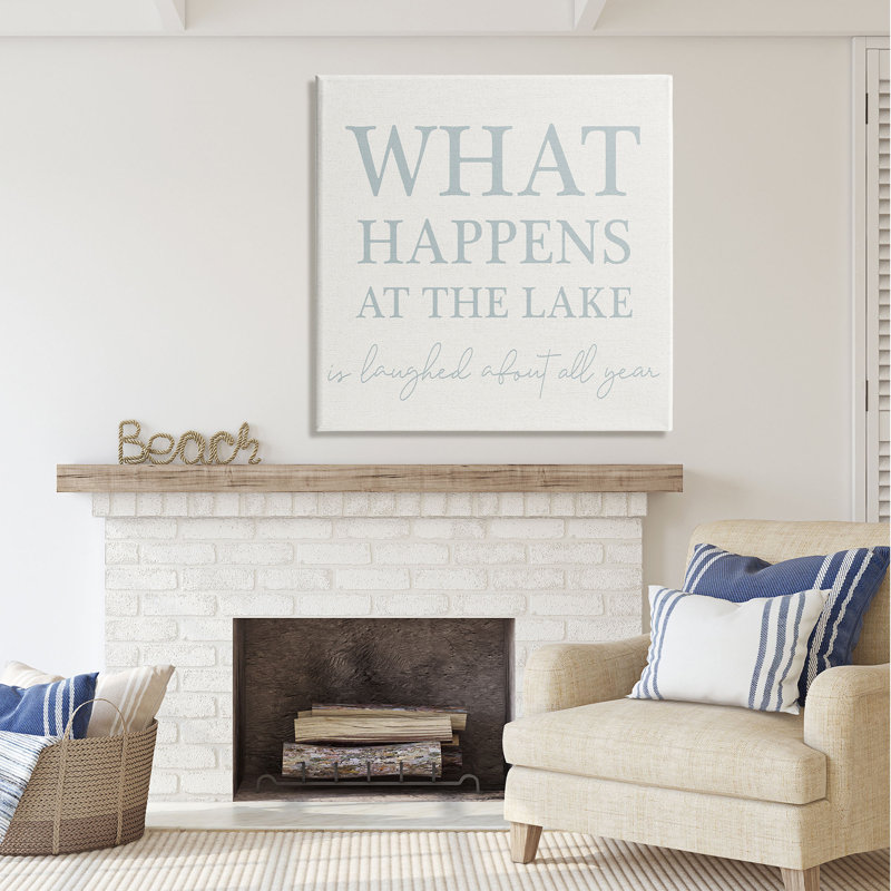 "Trinx", "Lake House", art de la giclée encadrée par Daphne Polselli, H 36 po x l 36 po x P 1,5 po
