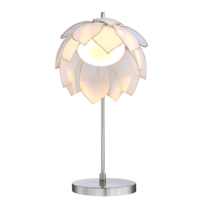 The Lotus Collection LED Arched Table Lamp