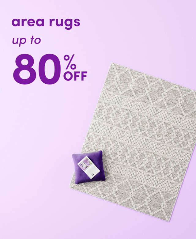 Area Rugs Up to 80% OFF