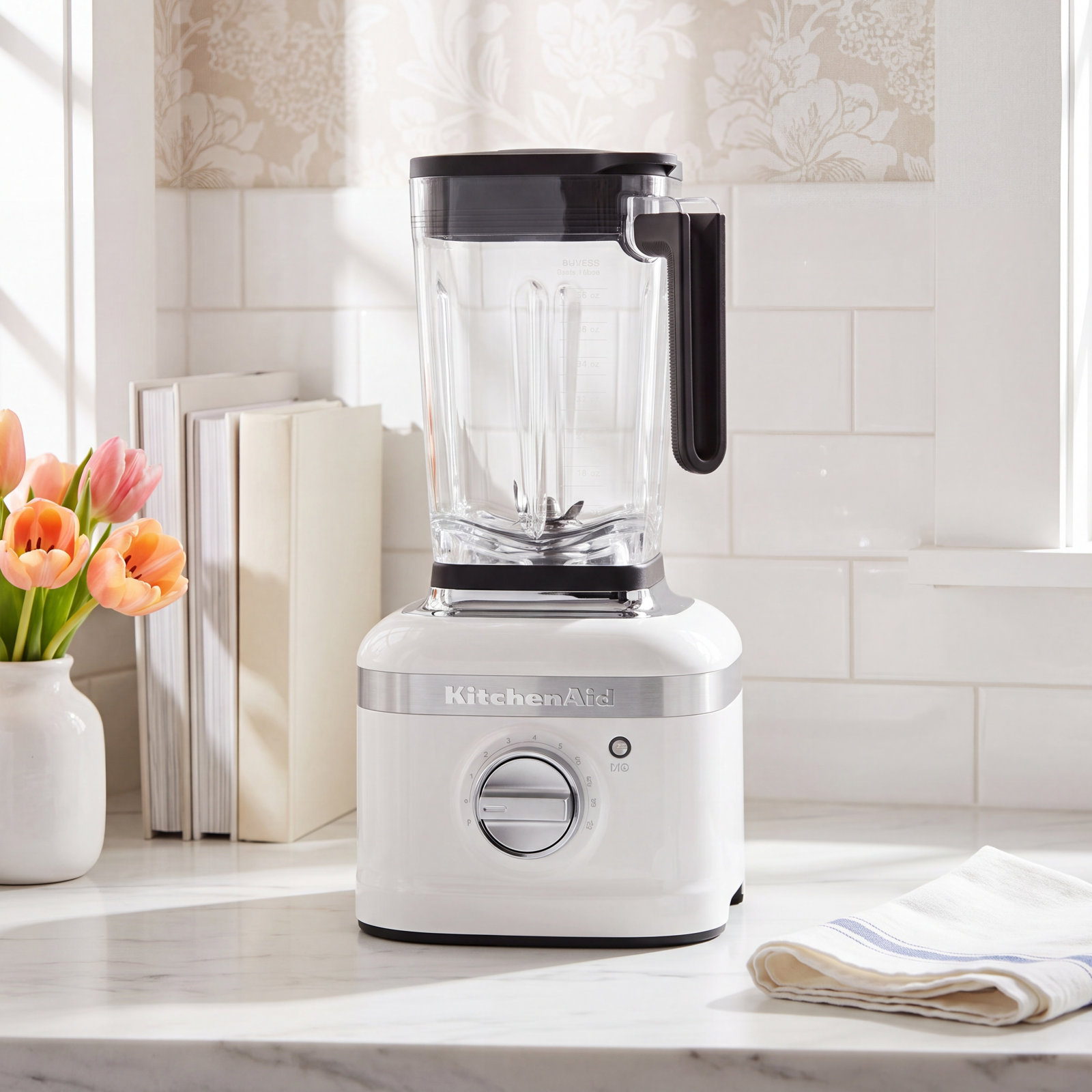 KitchenAid K400 Speed Blender, White