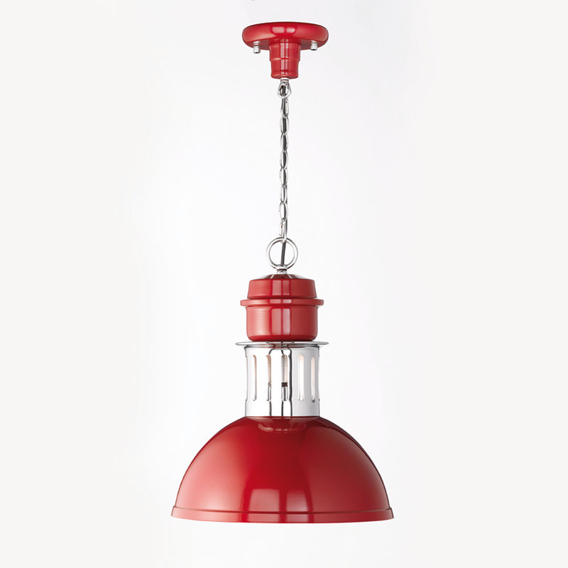 Cloud 1 - Light Dome Pendant, Red, Burgundy, Red