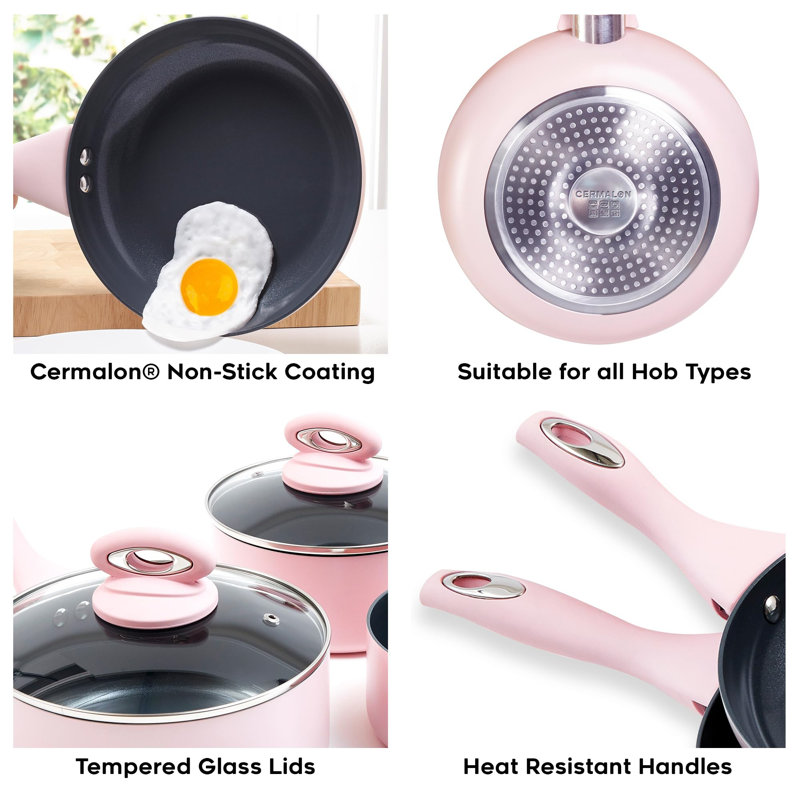 Tysen 5 - Piece Stoneware Cookware Set