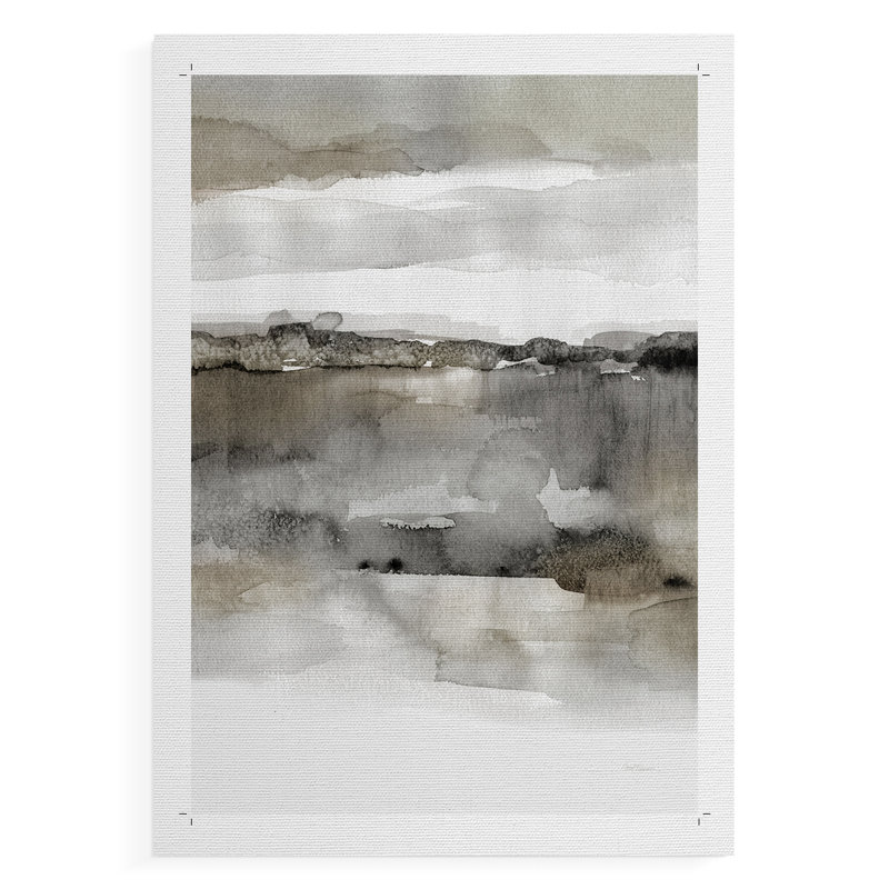Harmonie neutre - impression sur toile seulement - non encadrée, H 18 po x l 12 po