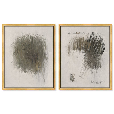 Modernist Sketch Set Graphic Art Canvas