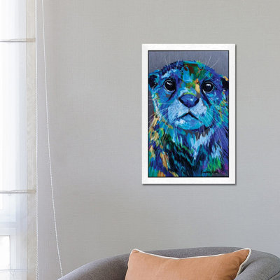 Otter by Lindsey Dahl - Painting on Canvas