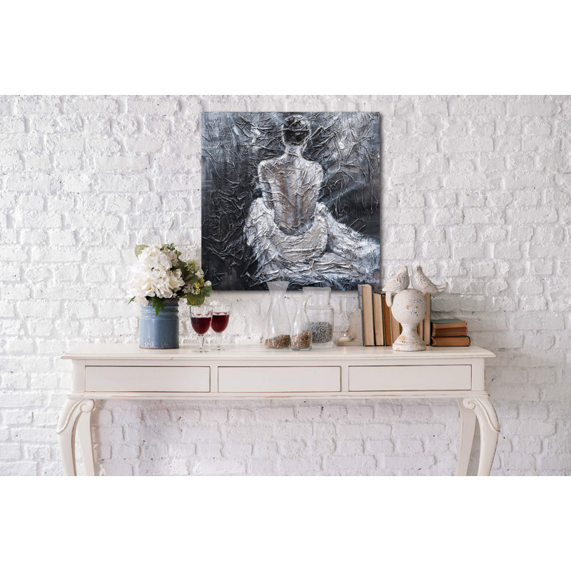«A Lonely Night», reproduction de peinture à l'huile sur toile tendue, H 40 po x l 40 po x P 1,5 po