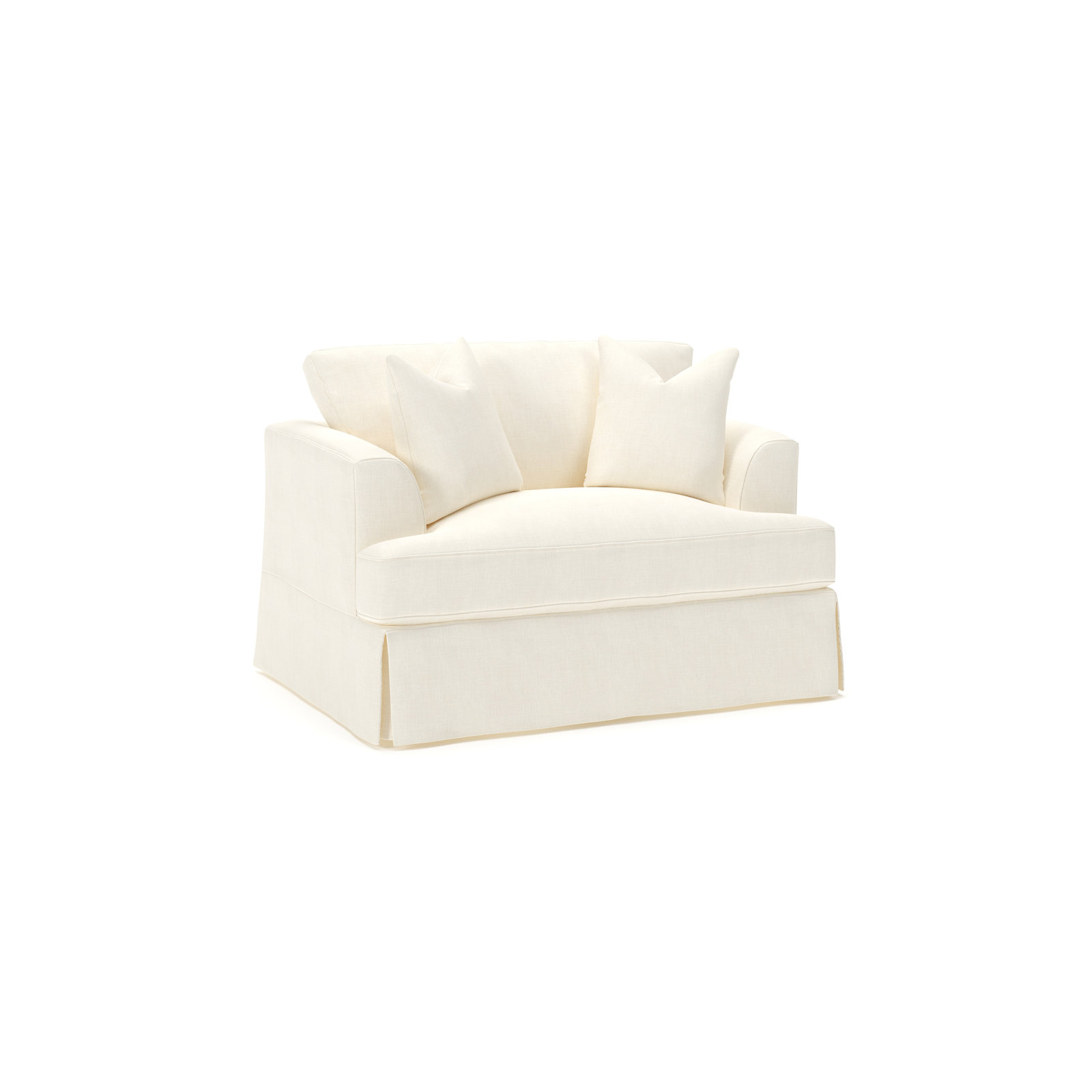 Lucia Armchair - Custom Upholstery by Wayfair™, Conversation Pearl Basketweave
