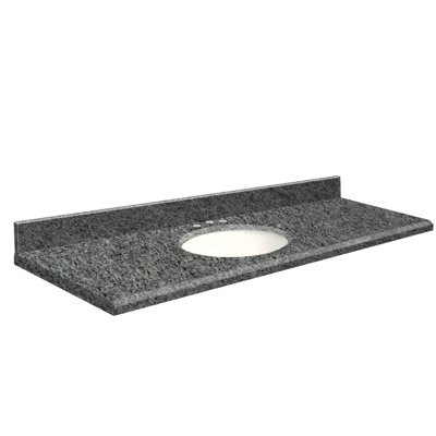 Dessus de salle de bain simple 61 po meuble-lavabo