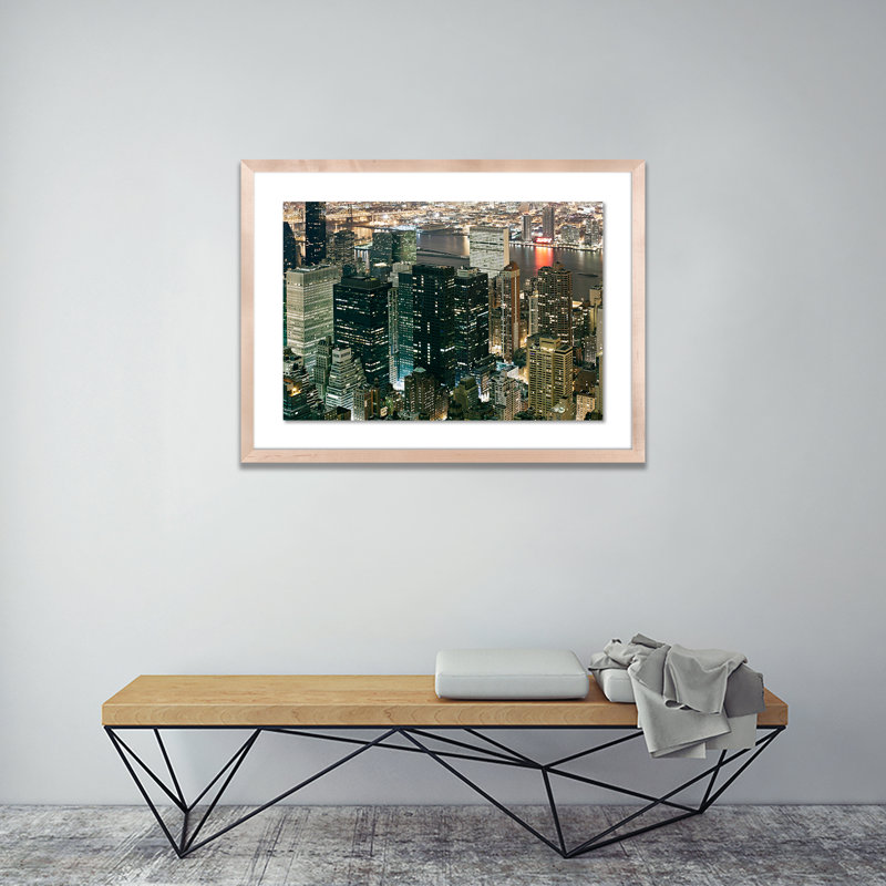 City III Print by Jakob Wagner, 18" H x 24" W x 1.5" D, Natural