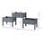 Raised Garden Bed with 3 Planter Box-1925738921