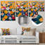 «Orange Glory Garden», impression d'art mural-821539880-821539883