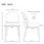 Chaise rembourrée avec pieds en métal-691028696