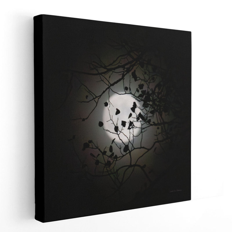 Vermont Blue Moon - reproduction d'art sur toile, H 16 po x l 16 po