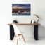 «Dawn In The Harbor» par Rick Berk, art mural sur toile