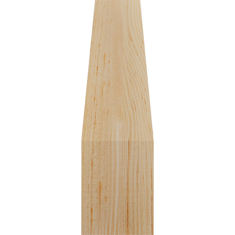 Genouillère Balboa, Sapin de Douglas, Lisse, H 14 po x l 3,5 po x P 10 po